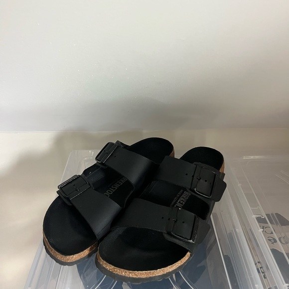 Arizona Birkenstock Sandals black leather - Picture 7 of 7